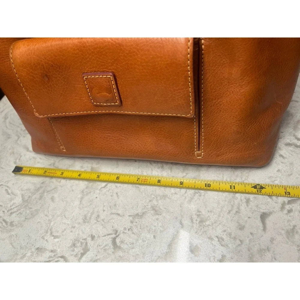 Dooney & Bourke Florentine Hobo Shoulder Bag Leather Womens Brown